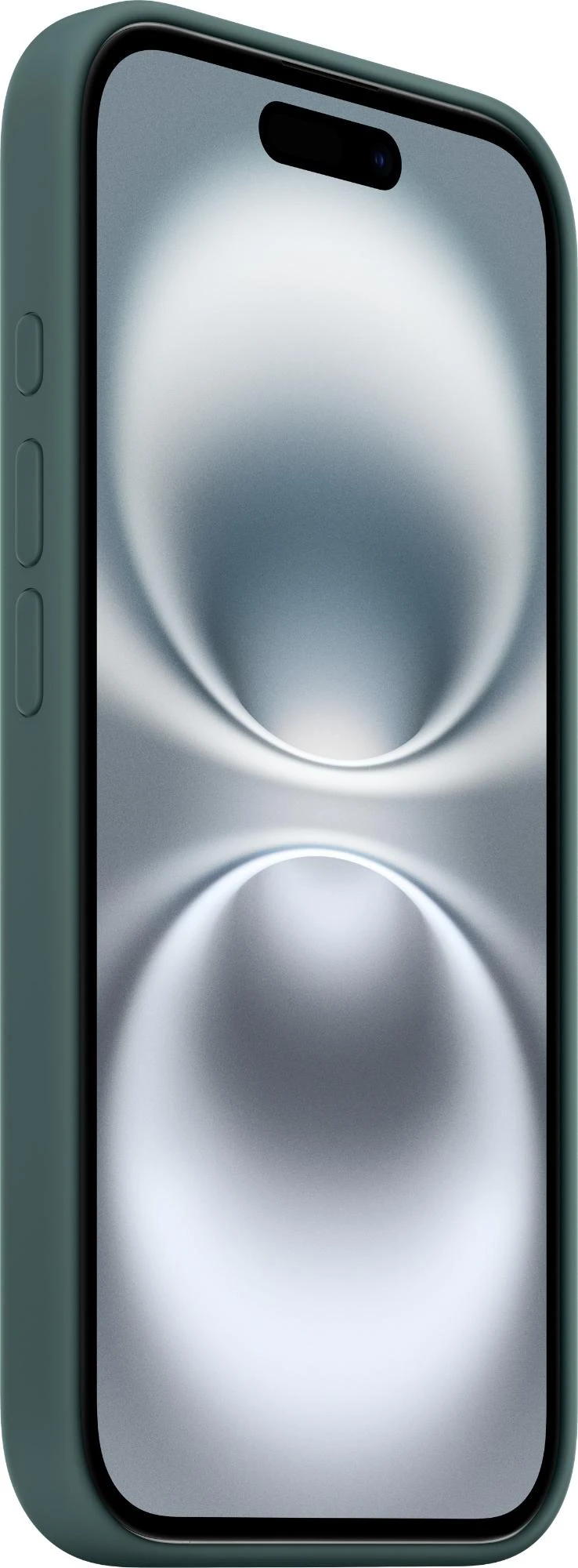 Apple iPhone 16 Silicone Case MagSafe Lake Green